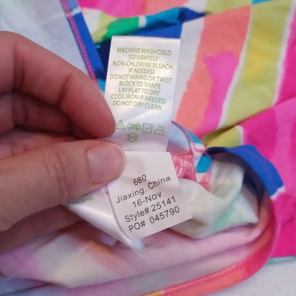 Lilly Pulitzer Gigi Neon Rainbow Maxi Dress - Picture 8 of 8